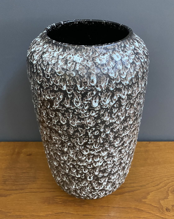 Image 1 of Große keramische Vase schwarz und weiß von Scheurich Deutschland Modell 546-40