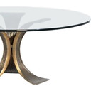 Couchtisch aus Bronze, Belgien 1970er Jahre