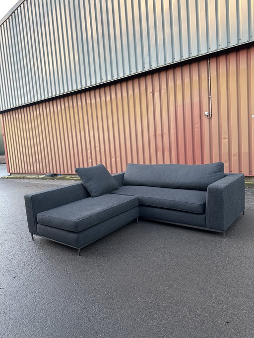 Minotti Schwarzes Ecksofa ~ Neuer Preis €15.000