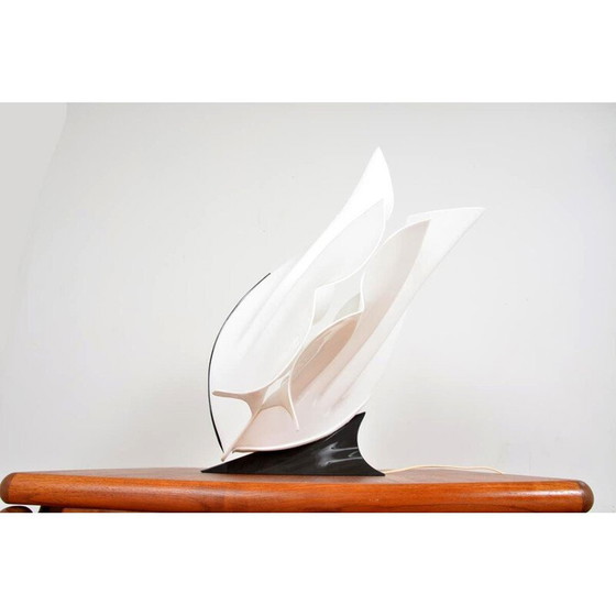 Image 1 of Skulpturale Vintage-Lampe von Rougier