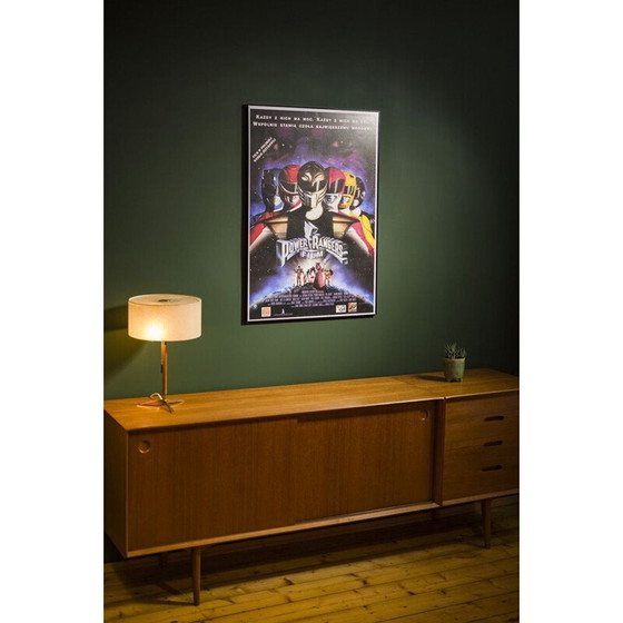 Image 1 of Vintage Power Rangers Filmplakat von Bryan Spicer, Polen