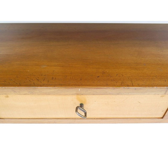 Image 1 of Typisches Vintage-Vitrinen-Highboard - 1950er Jahre