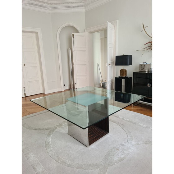 Image 1 of Vintage Jud Glastisch von Rodolfo Dordoni für Minotti, 2008