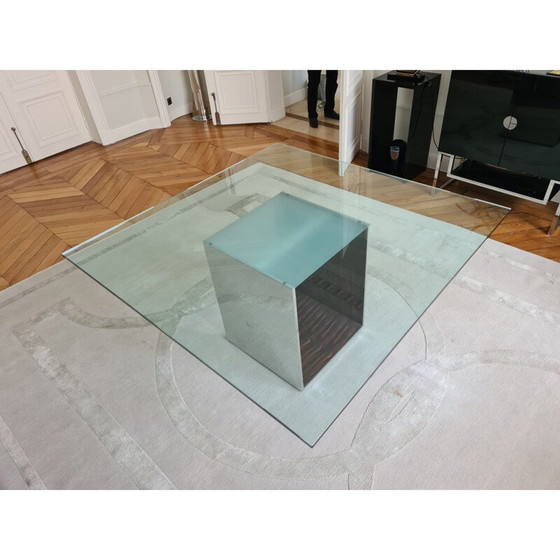 Image 1 of Vintage Jud Glastisch von Rodolfo Dordoni für Minotti, 2008