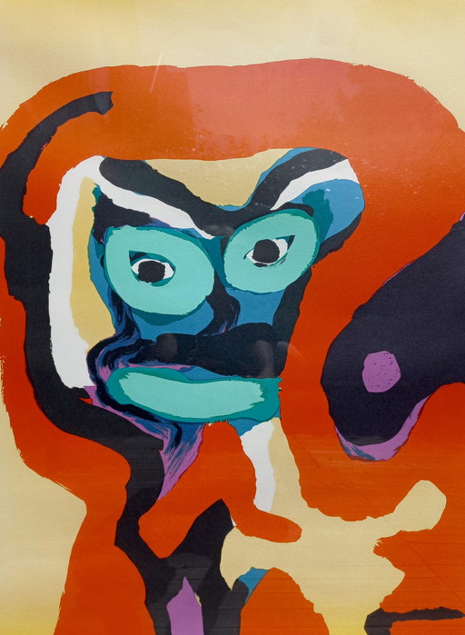 Karel Appel - Figur, Siebdruck (groß)