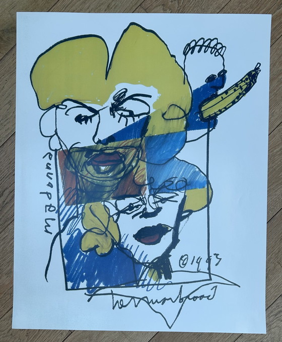 Image 1 of Herman Brood - Prince, Madonna, Guns 'N Roses und Michael Jackson