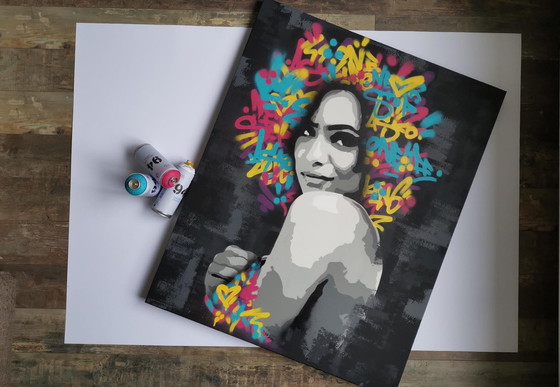 Image 1 of Asko Art Majestätische Frauenmalerei