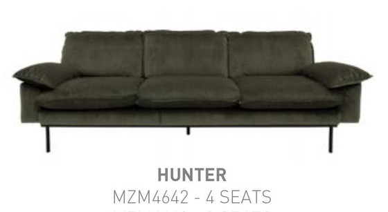 Image 1 of Hk Living Retro Sofa 4-Sitzer