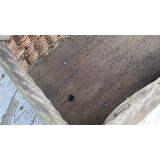 Image 1 of Vintage British Militär gov gestempelt "Crown E.R 1952" Korbkasten