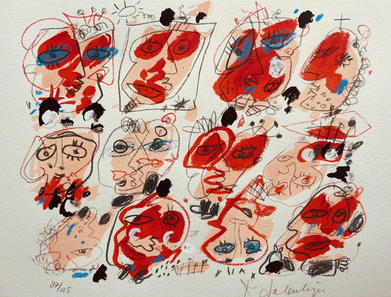 Image 1 of Siebdruck Kees Salentijn