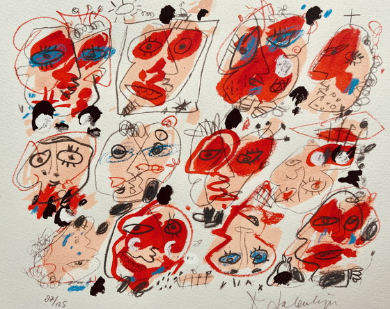 Image 1 of Siebdruck Kees Salentijn