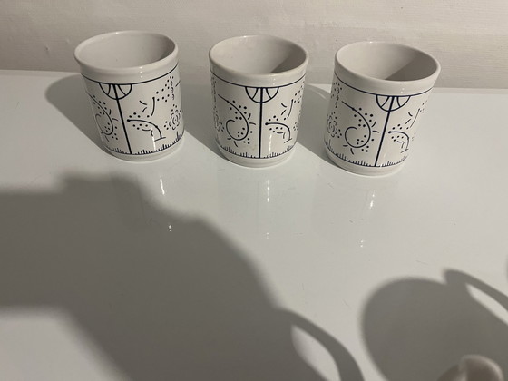 Image 1 of 6x Mugs Tassen Distri Boch Seca England Motiv Kopenhagen