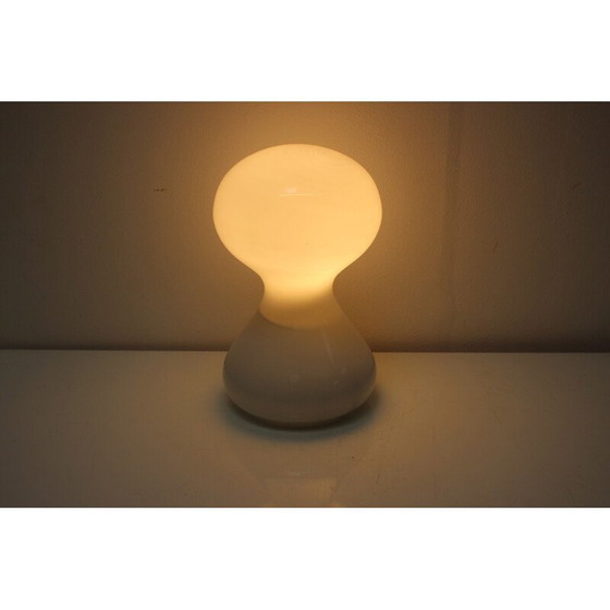 Image 1 of Vintage-Glastischlampe von Ivan Jakes, Tschechoslowakei 1970