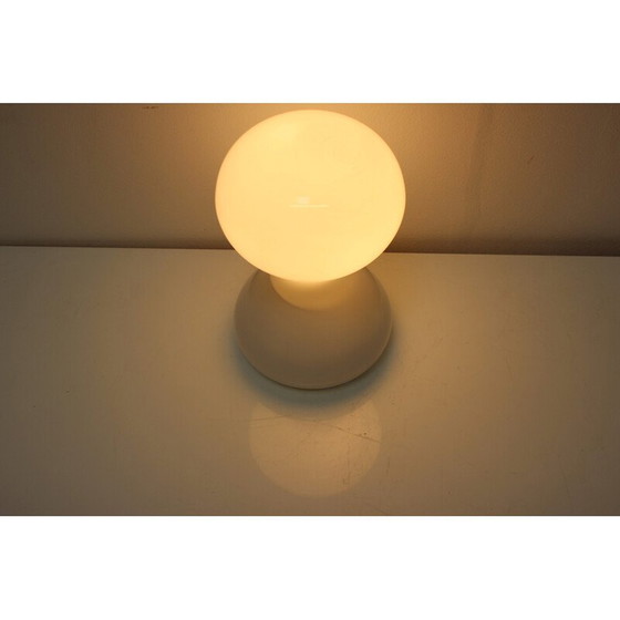 Image 1 of Vintage-Glastischlampe von Ivan Jakes, Tschechoslowakei 1970