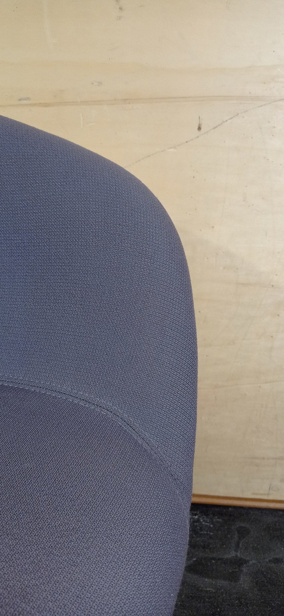 Image 1 of ARPER Duna 02 Sessel auf Rollen aus hellgrauer Kvard- Wolle von Studio LAM