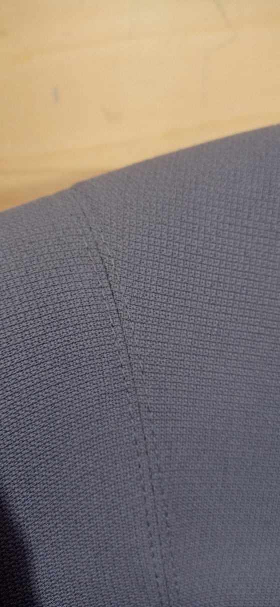 Image 1 of ARPER Duna 02 Sessel auf Rollen aus hellgrauer Kvard- Wolle von Studio LAM