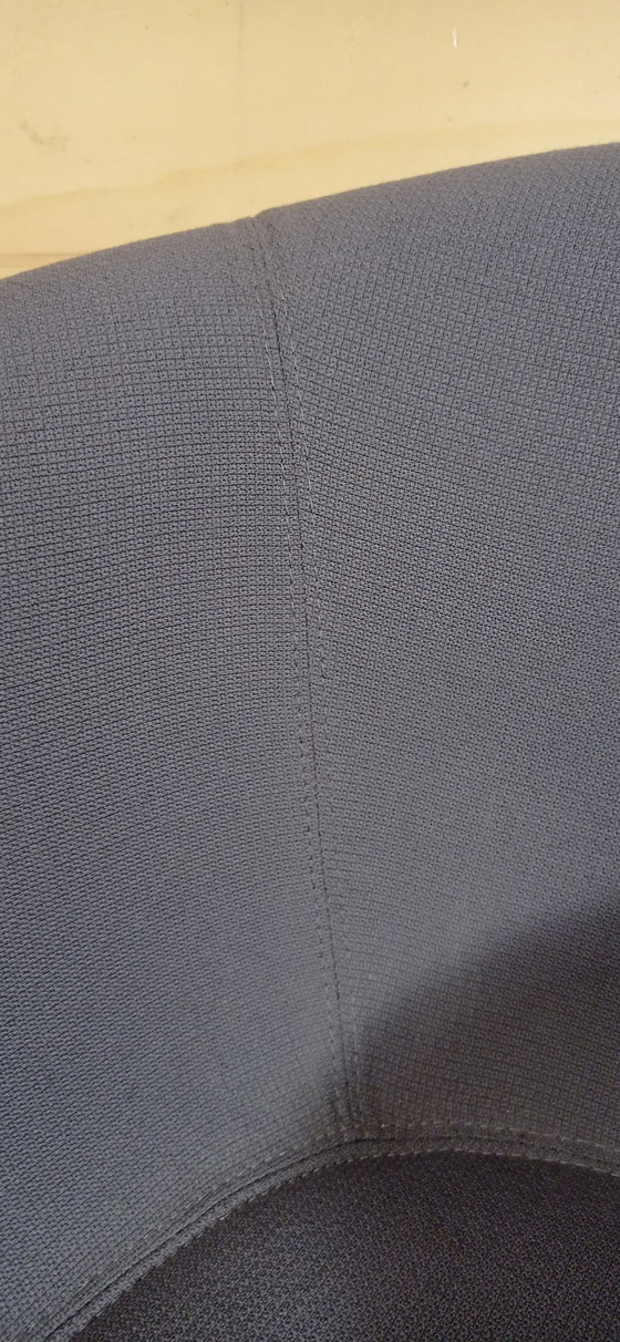 Image 1 of ARPER Duna 02 Sessel auf Rollen aus hellgrauer Kvard- Wolle von Studio LAM