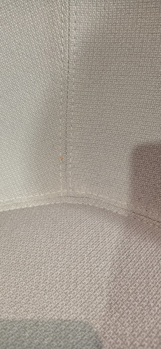 Image 1 of ARPER Duna 02 Sessel auf Rollen aus hellgrauer Kvard- Wolle von Studio LAM