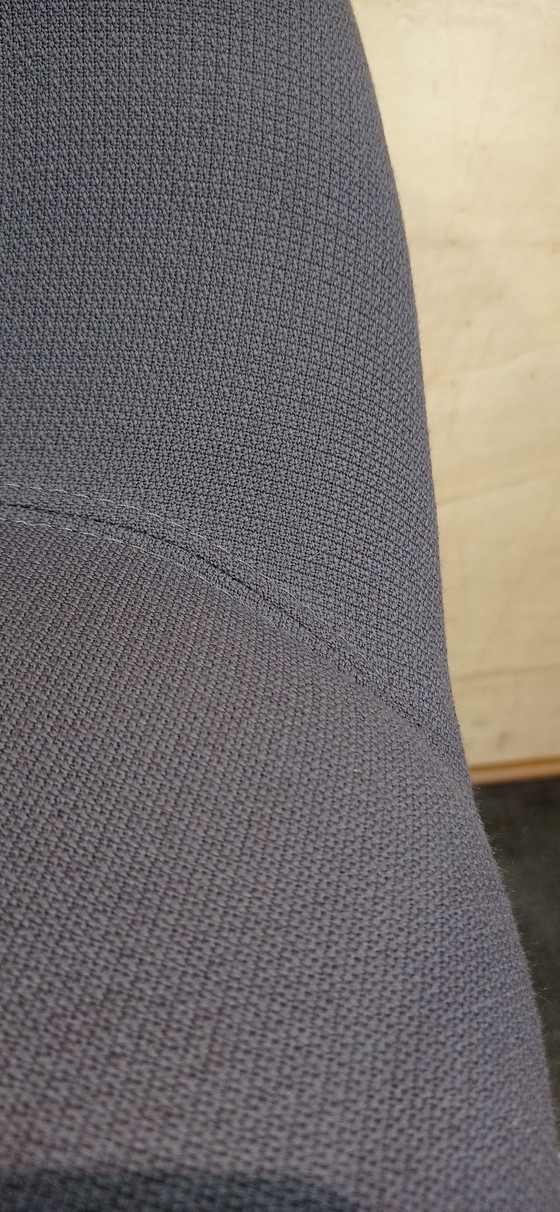 Image 1 of ARPER Duna 02 Sessel auf Rollen aus hellgrauer Kvard- Wolle von Studio LAM