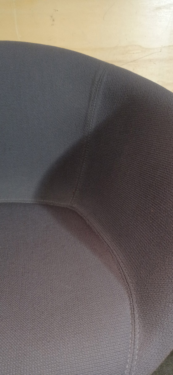 Image 1 of ARPER Duna 02 Sessel auf Rollen aus hellgrauer Kvard- Wolle von Studio LAM