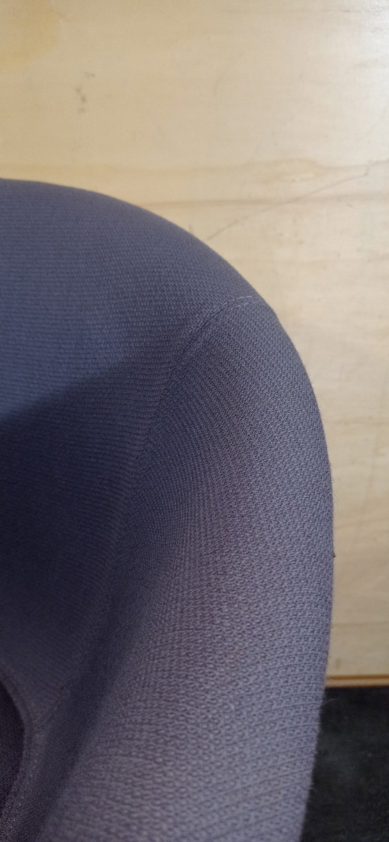 Image 1 of ARPER Duna 02 Sessel auf Rollen aus hellgrauer Kvard- Wolle von Studio LAM