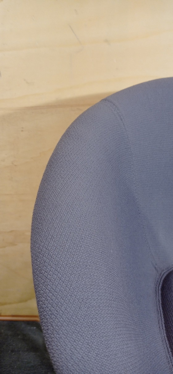 Image 1 of ARPER Duna 02 Sessel auf Rollen aus hellgrauer Kvard- Wolle von Studio LAM