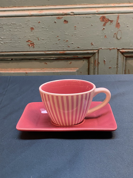 Image 1 of Set von 4 Espresso-Tassen mit Untertasse Lbvyr, Yves Rocher