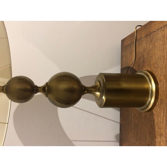 Image 1 of Alte Barbierlampe aus Messing, 1970