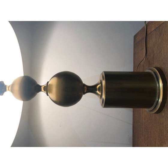 Image 1 of Alte Barbierlampe aus Messing, 1970