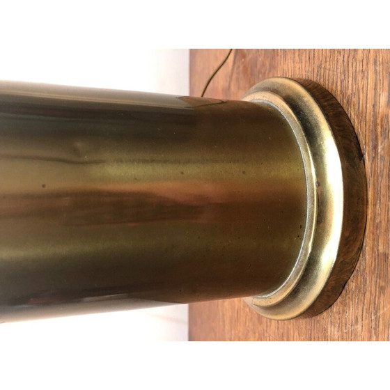 Image 1 of Alte Barbierlampe aus Messing, 1970
