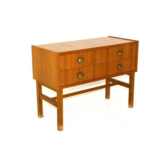 Image 1 of Vintage-Kommode aus Teakholz und Buche, Schweden 1960