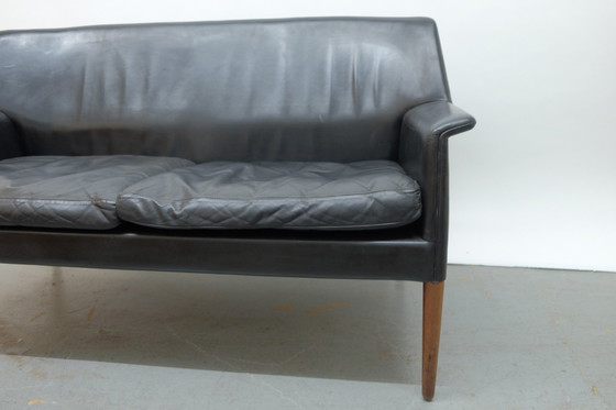 Image 1 of Ejnar Larsen & Aksel Bender Mid-Century Sofa + Sessel