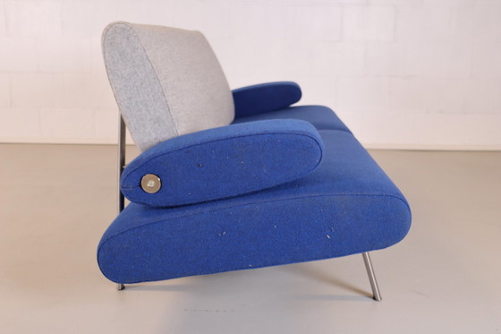 Image 1 of Harvink Armlehnenbank blau