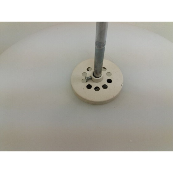 Image 1 of Verchromter Metallkronleuchter von Napako, Tschechoslowakei 1970