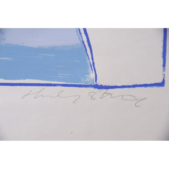 Image 1 of Moderne abstrakte Farblithographie von Hardy Strid, 1950