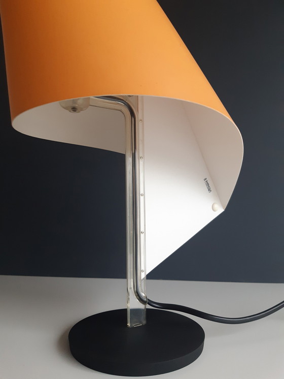 Image 1 of Orange-gelbe Nautilus-Tischlampe von Italiana Luce