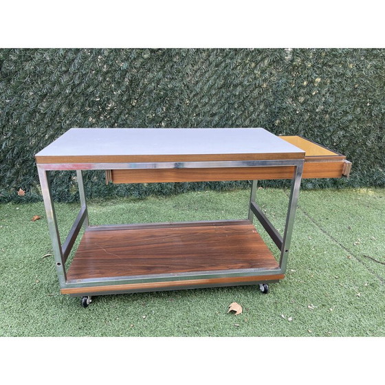 Image 1 of Vintage Couchtisch aus Formica und Metall von Boris Lacroix