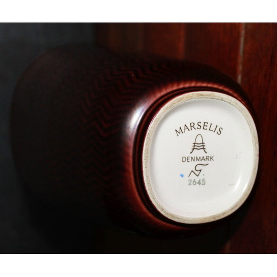 Image 1 of Vintage Marselis Vase von Nils Thorson 1950s