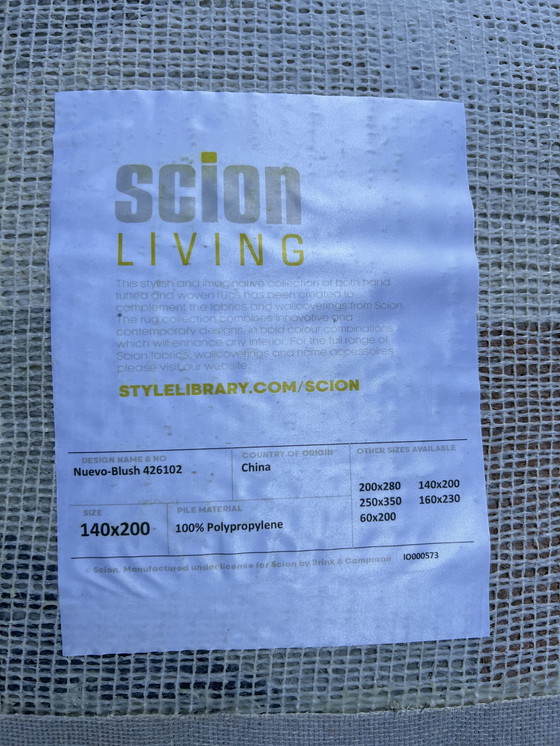 Image 1 of Brink & Campman Scion Living Nuevo Blush Innen- und Außenteppich