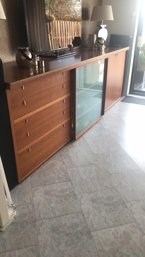 Image 1 of Poliform Kirschholzschrank mit Schublade