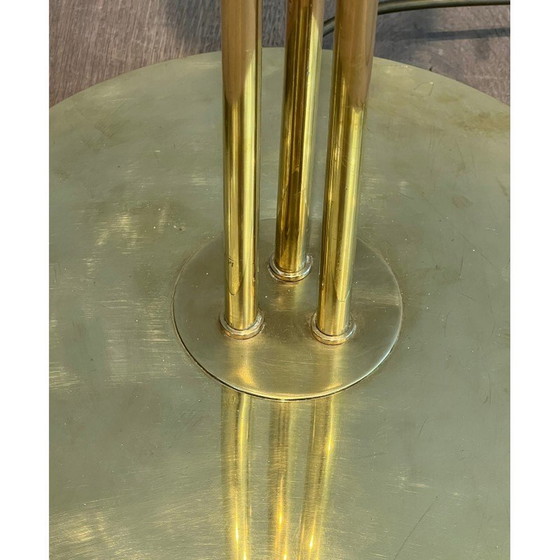 Image 1 of Vintage Stehlampe aus Messing, 1970