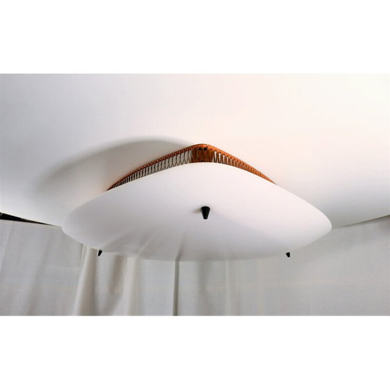 Image 1 of Deckenlampe "Drachen" aus Metall, 1950