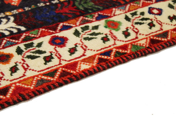 Image 1 of Original Perserteppich Nomaden & Dorf Teppich Shiraz 261 X 169 Cm Top Zustand