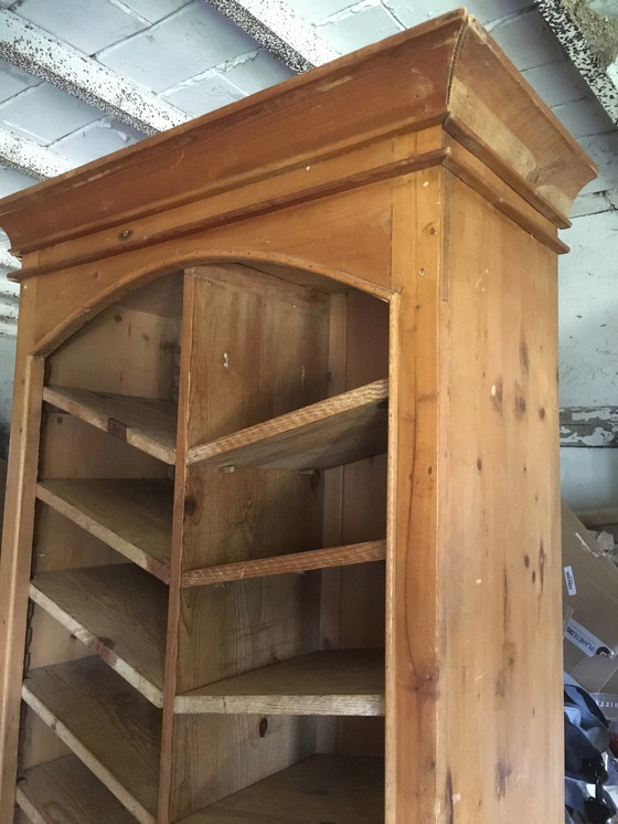 Image 1 of Vintage-Weinschrank aus Kiefernholz