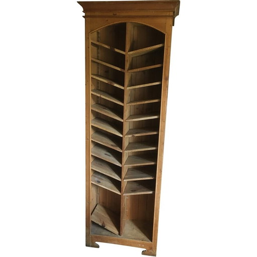 Vintage-Weinschrank aus Kiefernholz