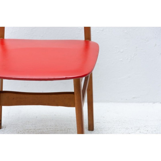 Image 1 of Mid Century Farbe Stuhl, Tschechoslowakei 1960er Jahre
