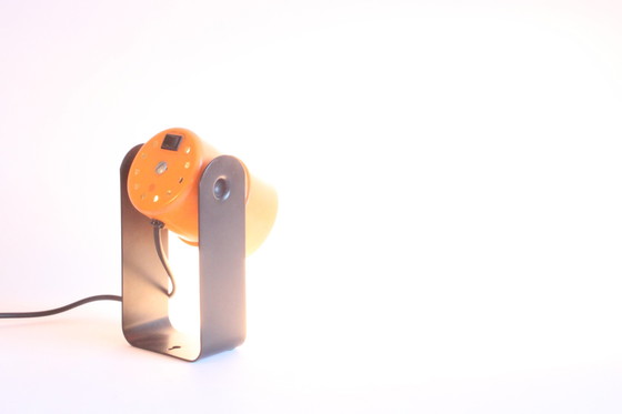 Image 1 of Sis Leuchten Orange Tisch- oder Wandleuchte von Karl Lang, 1976