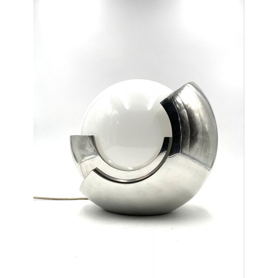 Image 1 of Vintage Giacomo Benevelli "Roto" Bildhauerische Tischlampe Gaetano Missaglia, Italien 1970er