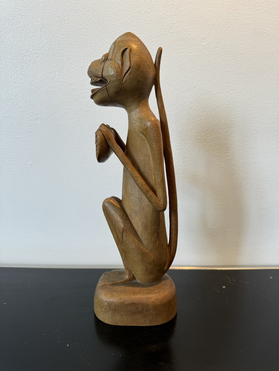 Image 1 of Holzschnitzerei Asien / Holzskulptur