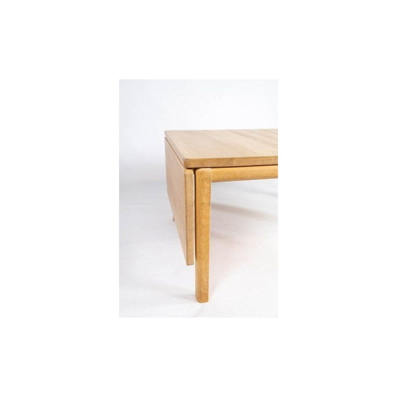 Image 1 of Vintage Couchtisch aus Buchenholz mit Verlängerung von Rubby Furniture, Dänemark 1992